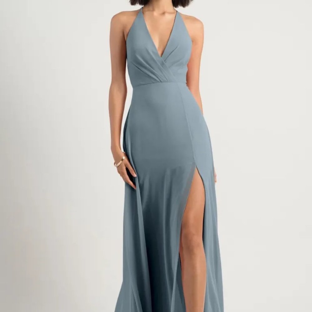 Jenny Yoo Bryce - Mayan Blue bridesmaids dress worn once and perfect condition!